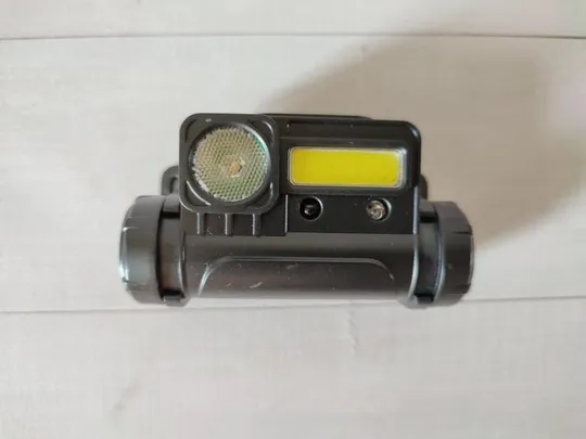 Фонарь налобный bl 123 с датчиком движения и красным светом З аукціону