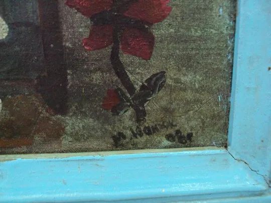 Картина икона Иисус Христос во гробе Мёртвый Христос в гробу, холст масло №11678 З аукціону