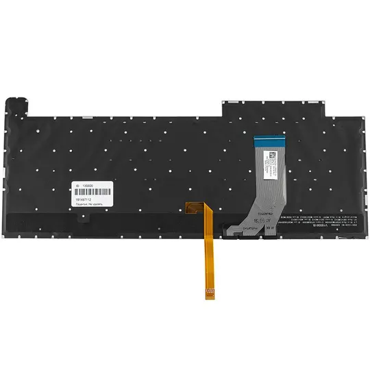 Клавиатура для ноутбука ASUS (G731GD, G731GT, G731GU) рус, серебристый, без рамки, подсветка клавиш (RGB 4, 16 pin) (ОРИГИНАЛ) Ціна