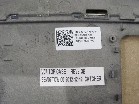 571-3 Кришка панель палмрест 02VFVJ для Dell VOSTRO 3360 V3360 оригінал Недорого