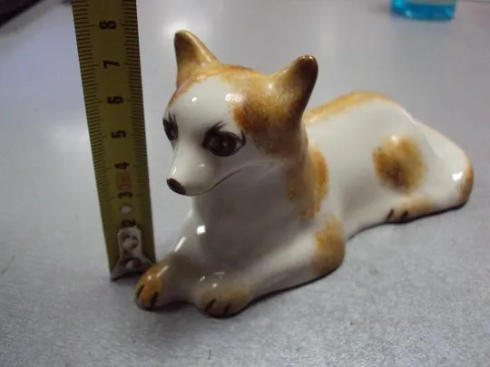 Купити Фигура фарфор полонное зхк собака собачка щенок дружок №10335