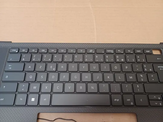 Купити номер1051-3 корпус кришка 0G6RGD AQ2SH000113 з клавіатурою 0DX5T3 PK133RH2A17  для Dell XPS 15 9500 9510 PRECISION 5550 5560 Палмрест корпус топкейс Верхня панель палмрест cover-C оригінал