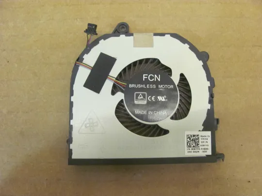 номер0915-10 Вентилятор (кулер, FAN) 008YY9 DFS501105PR0T  для Dell XPS 15 9550 Precision 5530 M5530  оригінал Ціна