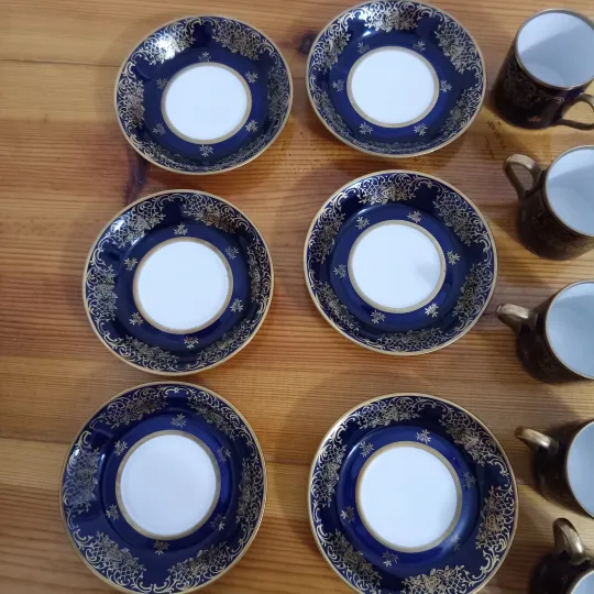 6 кофейных пар Reichenbach ГДР Інтернет-аукціон