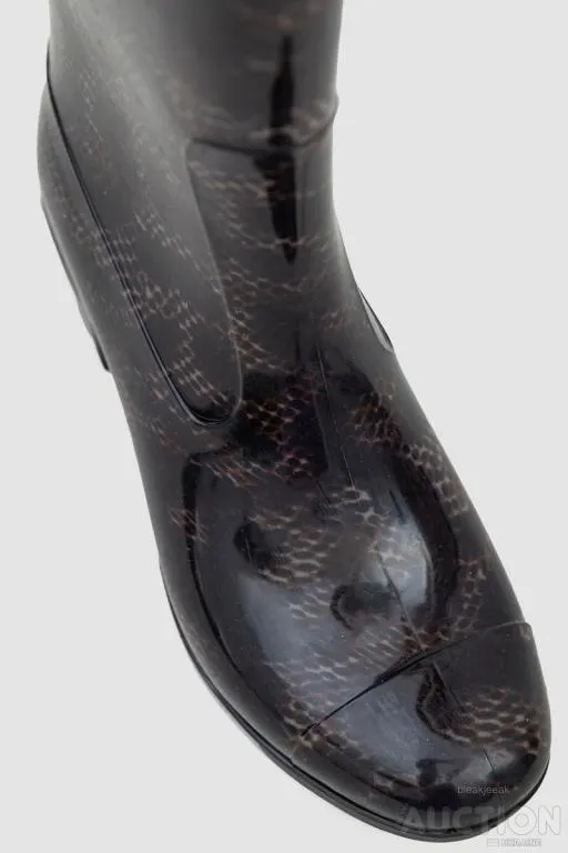 Купити Сапоги резиновые женские, цвет черно-серый, 243R002-189