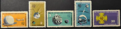 фото, Куба Космос Телекоммуникации ITU UIT 1965