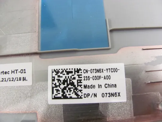 728-4 Кришка панель палмрест 073N6X 460.0M60P.0031 для  DELL latitude 5520 Precision 3560 оригінал Інструкція