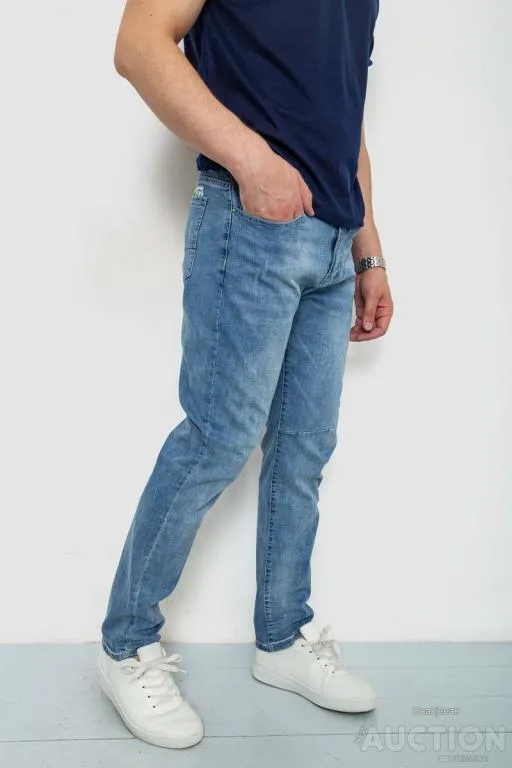 Джинси мужские, цвет синий, 244R091220 З аукціону