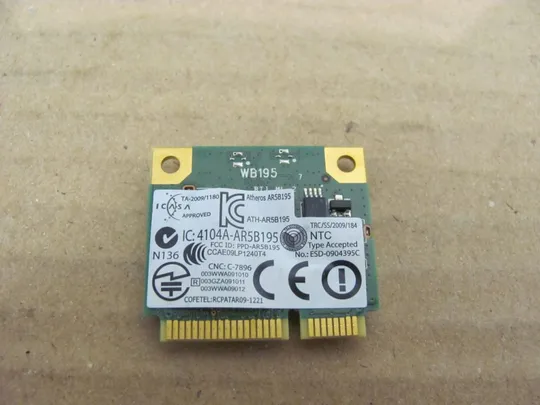 номер0283-25 WI-FI адаптер 0FJJTN для Dell VOSTRO 3350 V3350 V130 3750 N5110 N4110 M5110 оригінал Продаж