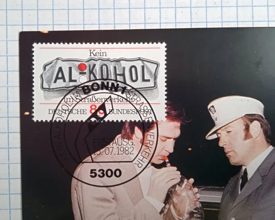 Купити Картмаксимум картка Без алкоголю на дорозі 15.07.1982 р. oT