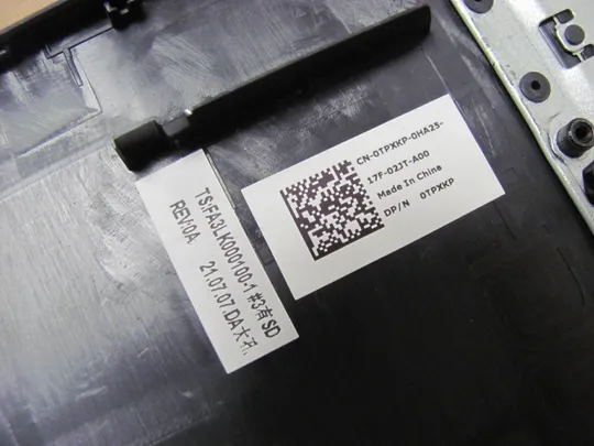 номер0883-21 Кришка панель палмрест 0TPXKP AP3LK000101 клавіатура робоча для Dell Inspiron/Vostro 15 3510 3511 3515 3520 3521 3525 оригінал Торговий майданчик