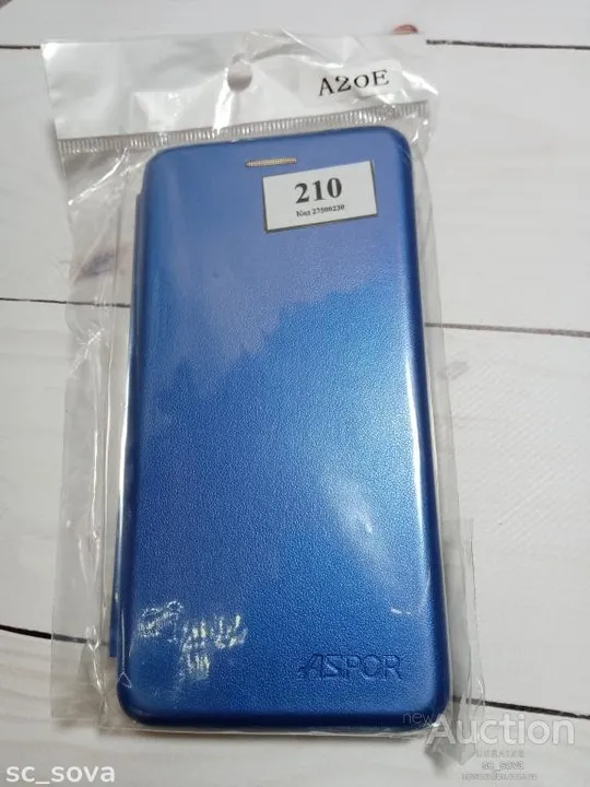 Чохол-книжка Aspor leather для Samsung A20 E синій Ціна