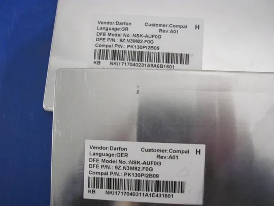№159-7 клавіатура робоча 9Z.N3M82.F0G PK130PI1B09 для Aspire E1-521 E1-531 E1-571 оригінал Недорого