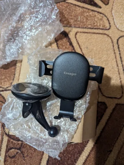 фото, Essager ZL-40 автомобільний гравітаційний тримач смартфона присоска