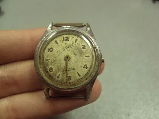 часы наручные швейцария orator 17 камней incabloc офицерские вторая мировая война №337 Недорого