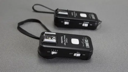 фото, 2шт. Calumet Pro Series комплект беспроводной вспышки для цифровых фотокамер Canon EOS