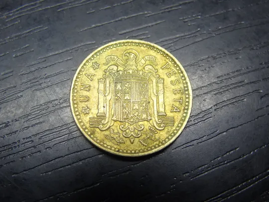 1 песета 1966 (1973) Іспанія Ціна