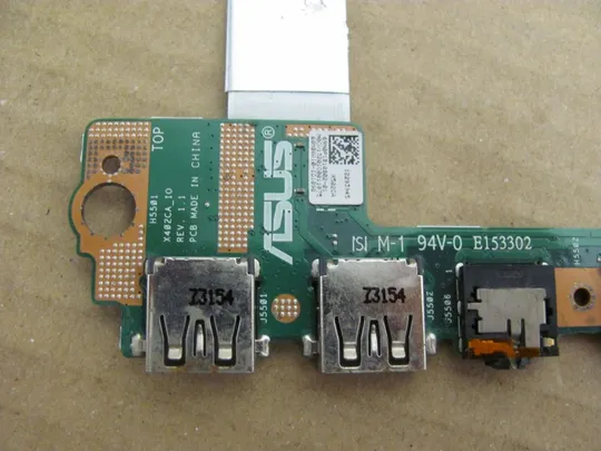 37-31 плата USB AUDIO Card Reader 60NB00I0-I01090 для ASUS F502C F502CA X502C X502CA оригінал Продаж