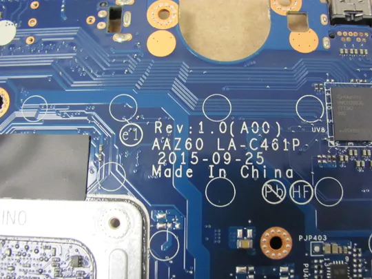 594-15  материнська плата AAZ60 LA-C461P  i5-6300U SR2F0  для Dell Latitude E7470  7470 оригінал Недорого