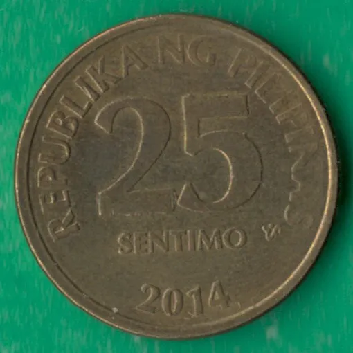 25 сентімо 2014 року Філіппіни [КВ] Ціна