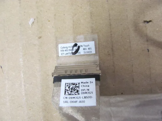 694-39 шлейф 09MJG5 450.0N401.0011  для DELL Inspiron 15 Plus 7510 7610 оригінал Продаж