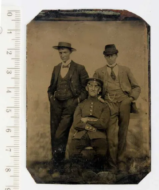 Ферротип ferrotype Рідня 1870-80-ті рр. Germany З аукціону