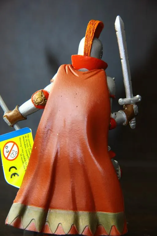 рыцарь с мечем и пикой 90-100мм PLASTOY Франция Продаж