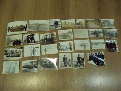 фото, Фотографии военные ссср летчик пилот лот 27 шт №18659