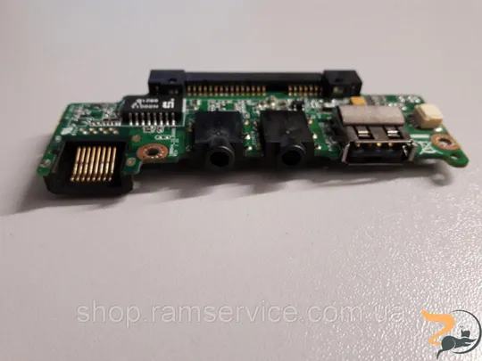 USB, Audio, LAN роз'єми для ноутбука Asus Eee PC 1008HA, 08G2018HA120, б/в Ціна