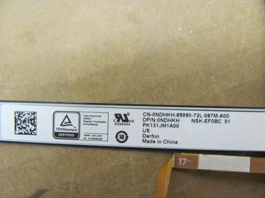 номер0943-9  додаткові кнопки клавіатури ДОНОР 0NDHKH для  Dell Alienware 17 R4 R5 оригінал Де купити