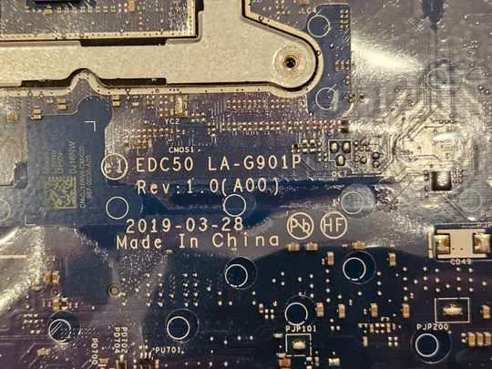 Купити Материнська плата Dell Lstitude 5500 EDC50 LA-G901P 0J16NW Rev:1.0 уцінка