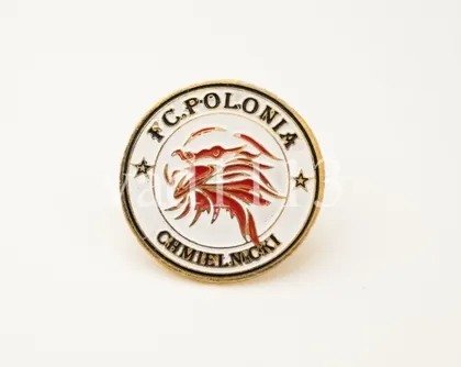 фото, Футбол. значок  ФК Полония Хмельницкий,  Хмельницкая область  Украина.