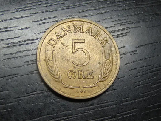 5 оре 1966 Данія Ціна