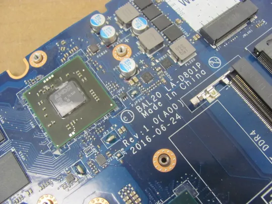 номер0205-3 материнська плата,Mainboard,Материнка,Основна плата,Системна плата,Плата системи,Laptop motherboard,мамка, ноутбучна плата РОБОЧА  BAL20 LA-D801P SR2ZV i7-7500U  для  Dell Inspiron 5567 5767 15 15R  Оригінал Недорого