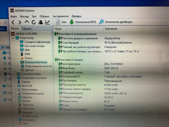 ноутбук Dell Inspiron 3543 IP 3805U/DDR 4Gb/ HDD 500GB / Intel HD / 2,5 год. Характеристики