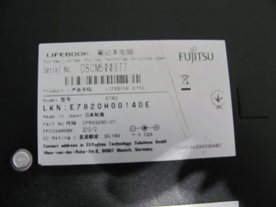 номер0244-1 Кришка дно піддон корпуса  Нижний корпус(дно)для ноутбука низ дно поддон Нижняя часть для FUJITSU LIFEBOOK E782 оригінал Де купити