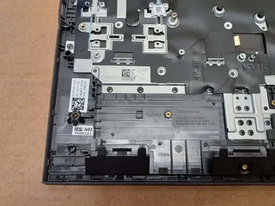 номер1054-4 Кришка панель палмрест 025CCM FA3ZZ000400 AP3ZZ000304 клавіатура робоча для Dell G15  5530 5531 5535 топкейс Верхня панель палмрест cover-C оригінал Недорого