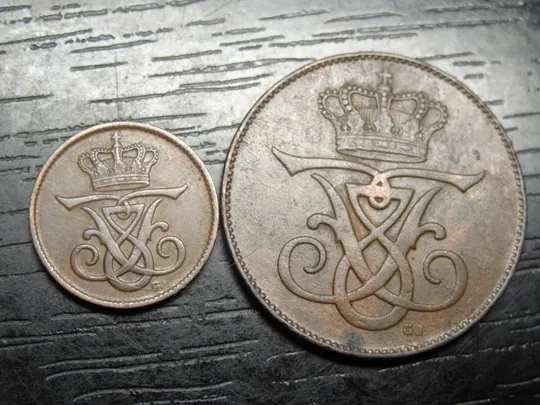 Монети Данії (Король Фредерік VIII) Ціна