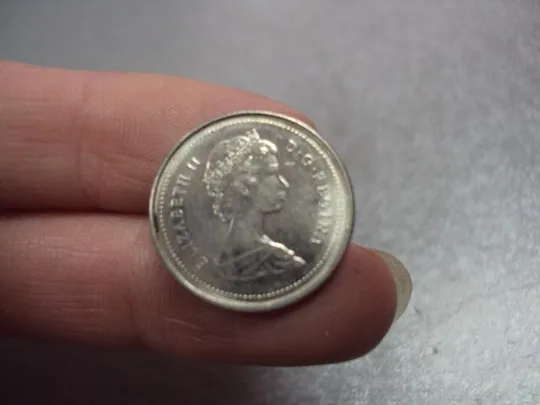 монета канада 10 центов 1989 №9561 З аукціону