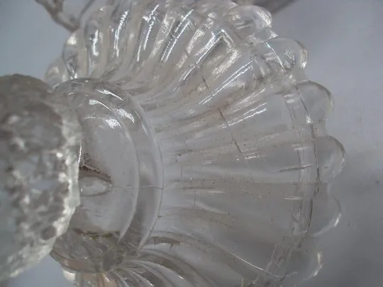 Подсвечники стекло пара Испания женщина и мужчина подсвечник девушка и кавалер лот 2 шт №14012 Інтернет-аукціон