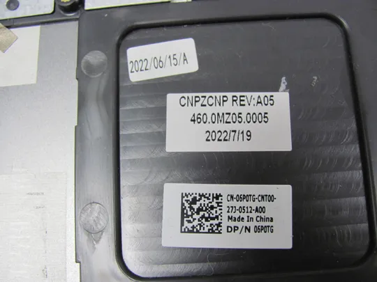 693-7 Кришка панель палмрест клавіатура з підсвіткою робоча 06P0TG 460.0MZ05.0005 для  Dell Inspiron 15 Pro 5510 5511 5515 оригінал Торговий майданчик