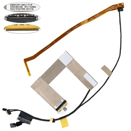 фото, Шлейф матриці для ноутбука DELL  (7490,E7490) 40 0.5 IR (DC02C00GU00)