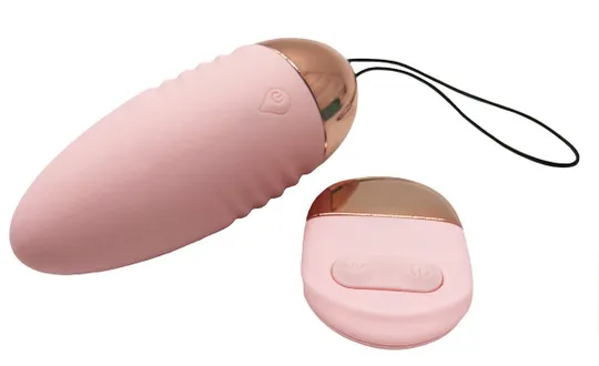 Вибратор-яйцо “Spark of love” с пультом ДУ розовое Продаж