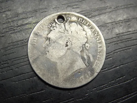 Купити 1 шилінг 1824 Британія срібло