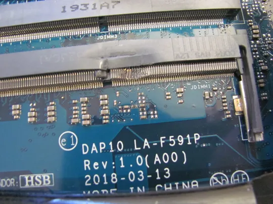 номер0990-8 материнська плата Mainboard Материнка Основна плата Системна плата Плата системи Laptop motherboard мамка ноутбучна плата i7-8750H SR3YY  DAP10 LA-F591P для Dell Precision 7530 M7530 оригінал Торговий майданчик