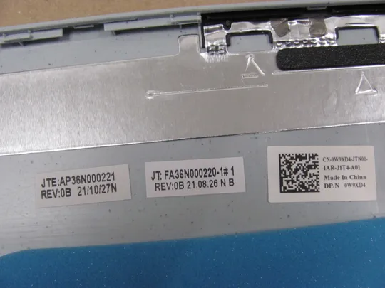 667-2 кришка матриці AP36N000221 0W9XD4  для Dell Inspiron G15 5510 5511 5515 оригінал Недорого