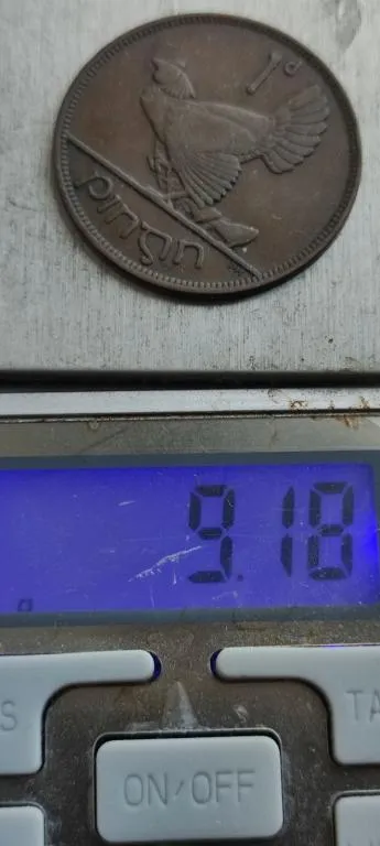 1 пенни монета 1928 года Ирландия курица и лира/ медь bs957 200грн З аукціону