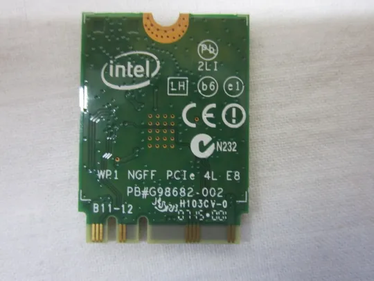 Купити Wi-Fi+BT модуль адаптер Intel Dual Band 3160NGW
