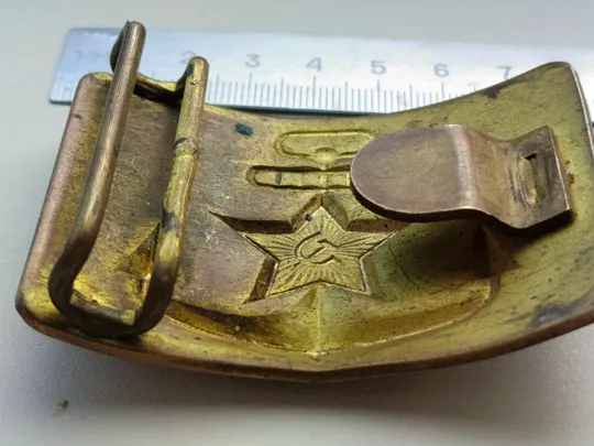 Пряжка ВМФ СССР З аукціону