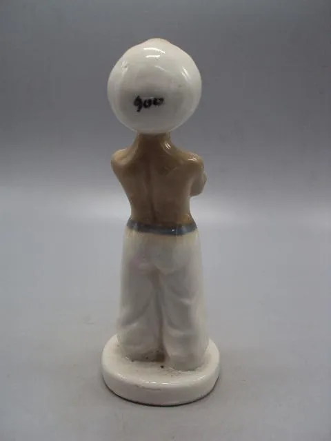 Купити Фигура фарфор статуэтка факир мусульманский мальчик индус высота 17,2 см №14225